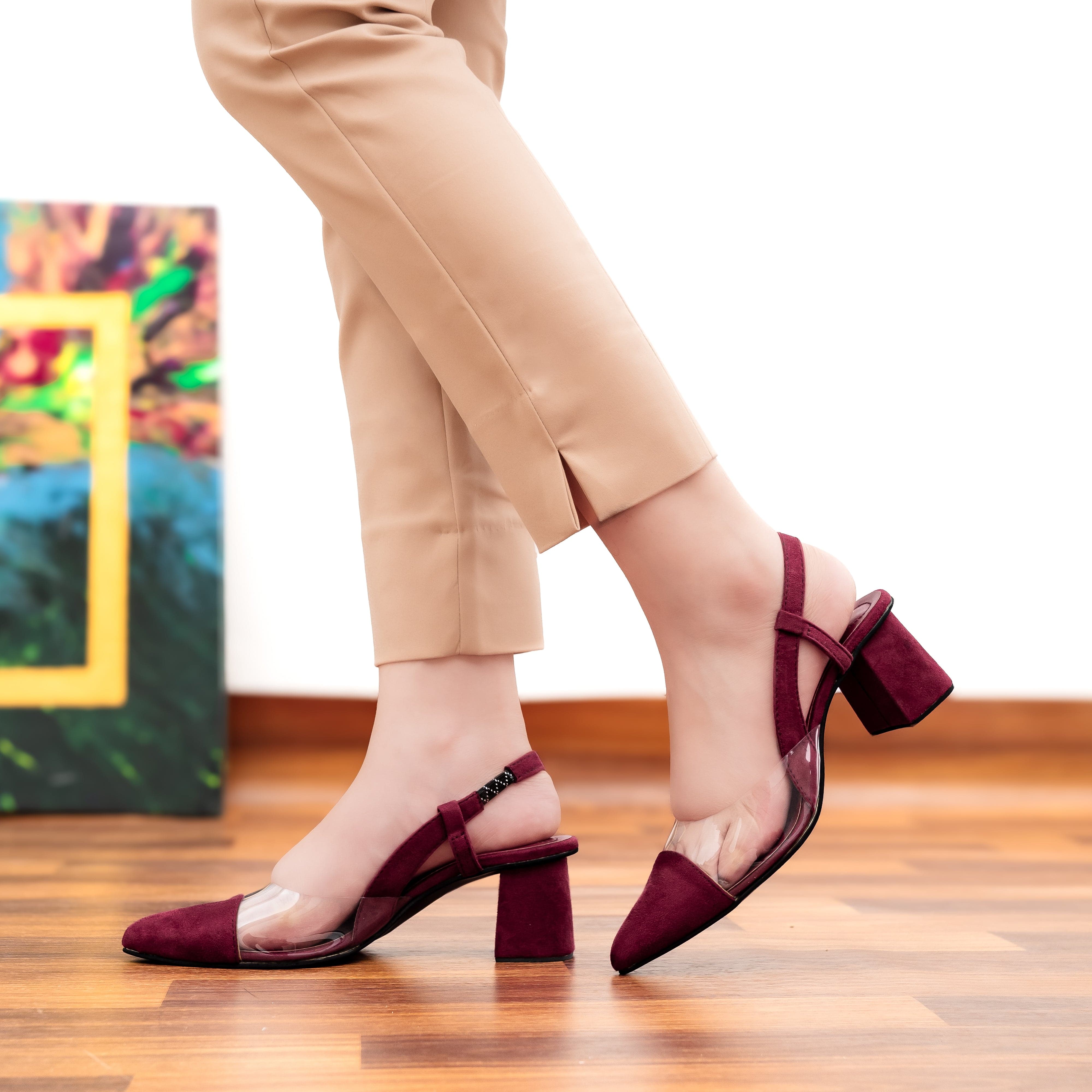 ANABELLA - MAROON - Image 3