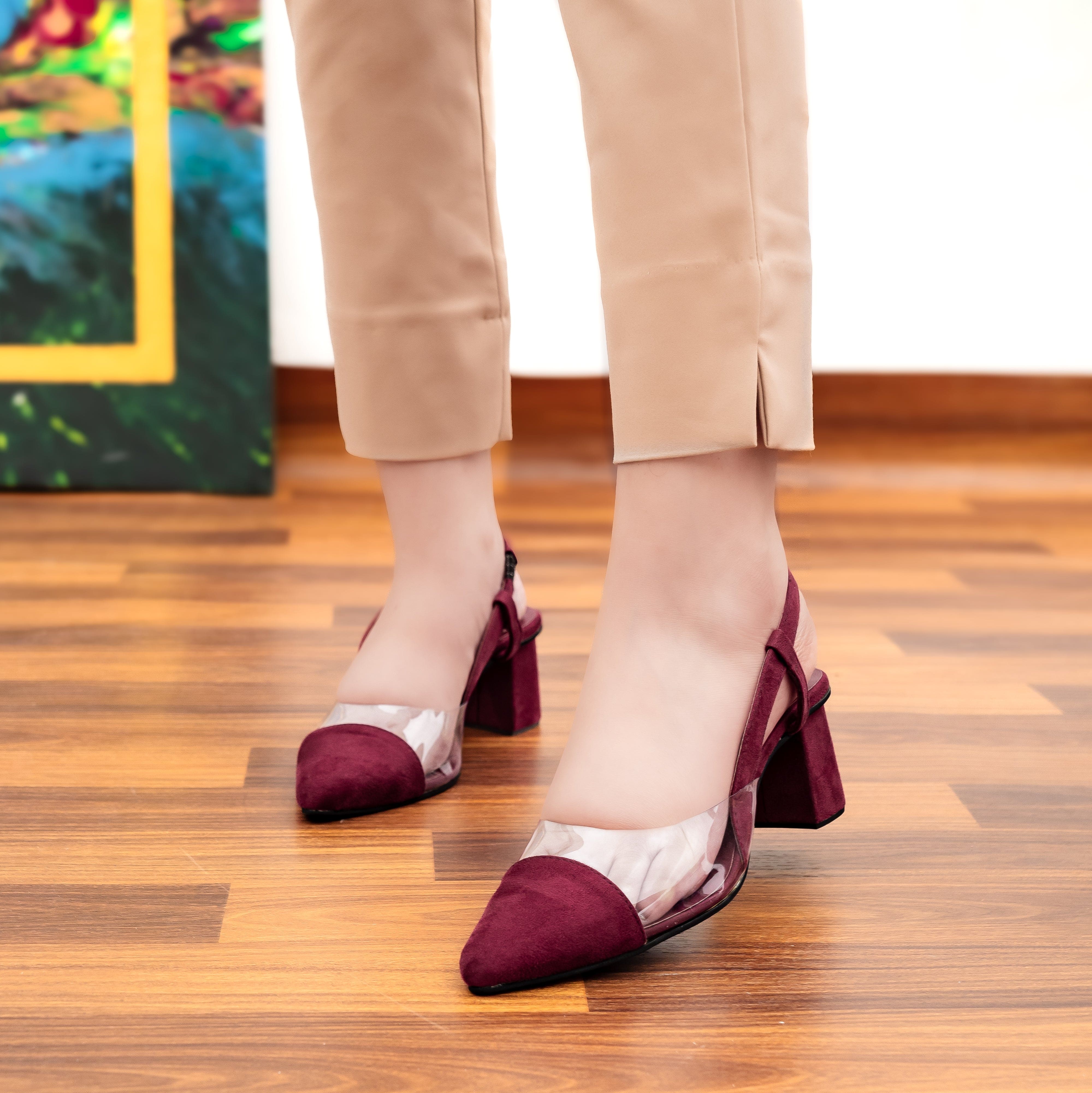 ANABELLA - MAROON - Image 4