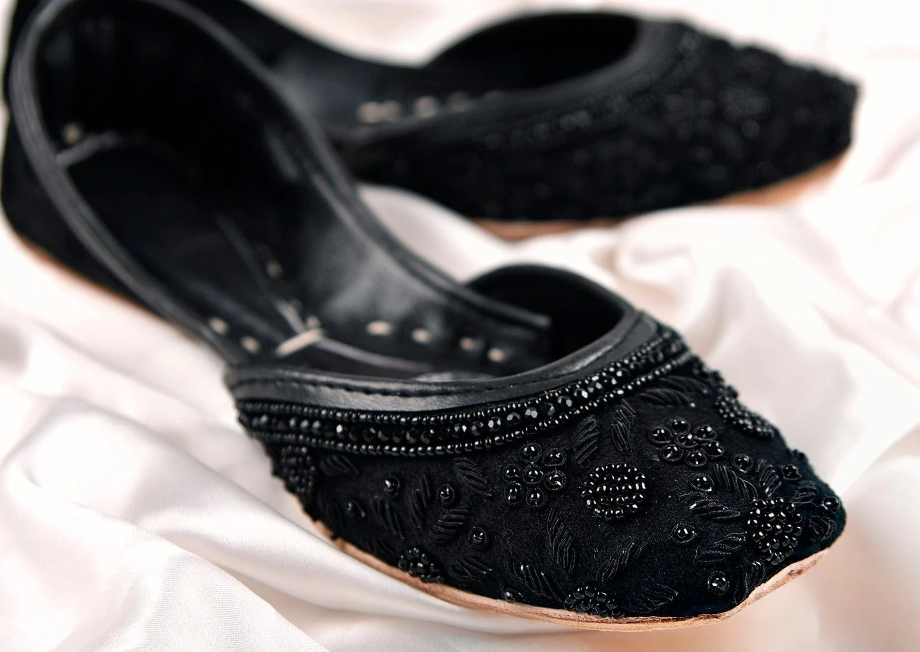 Blackish Khussa (black) - (No Return/Exchange) - Image 9