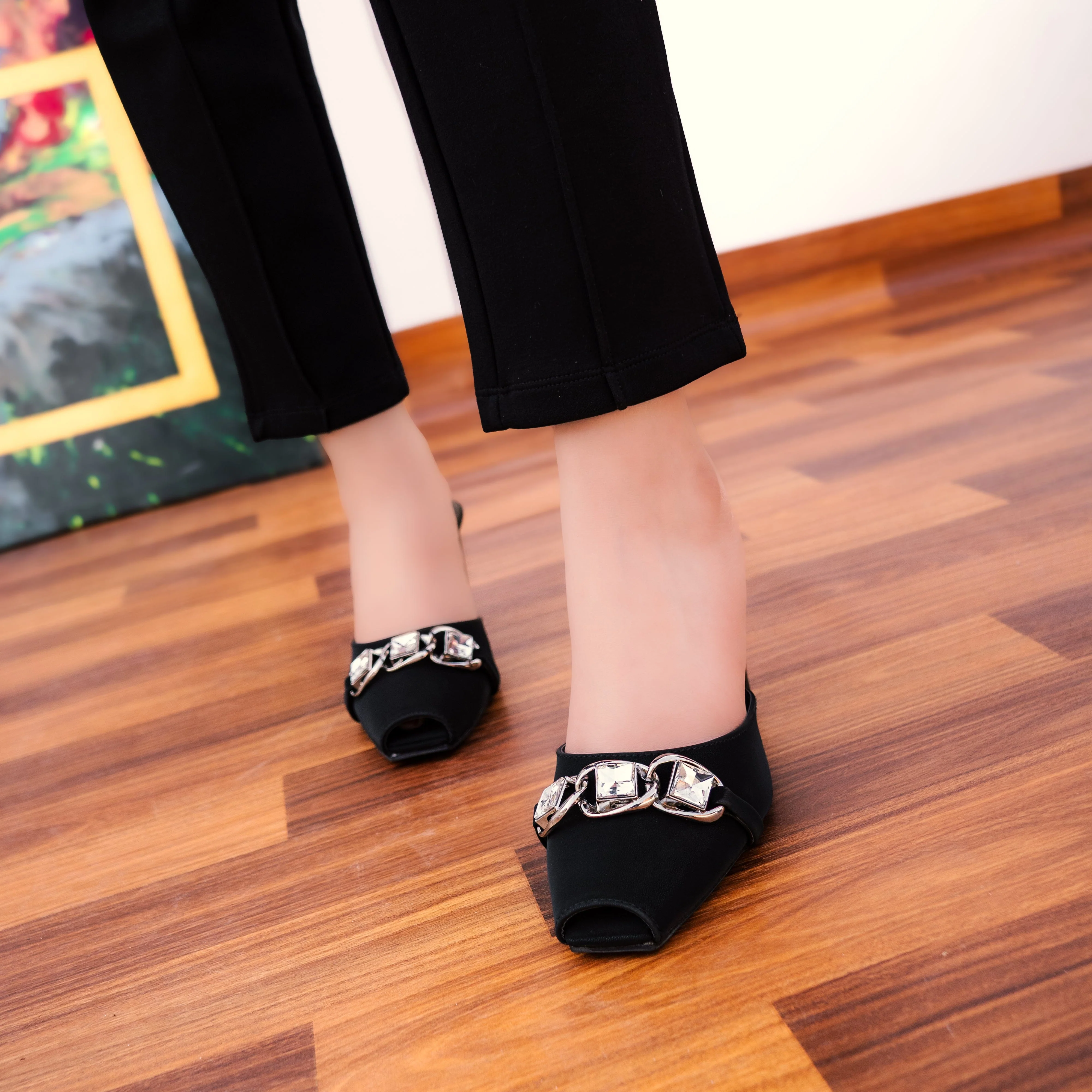 COURT BUCKLE - BLACK - Image 3