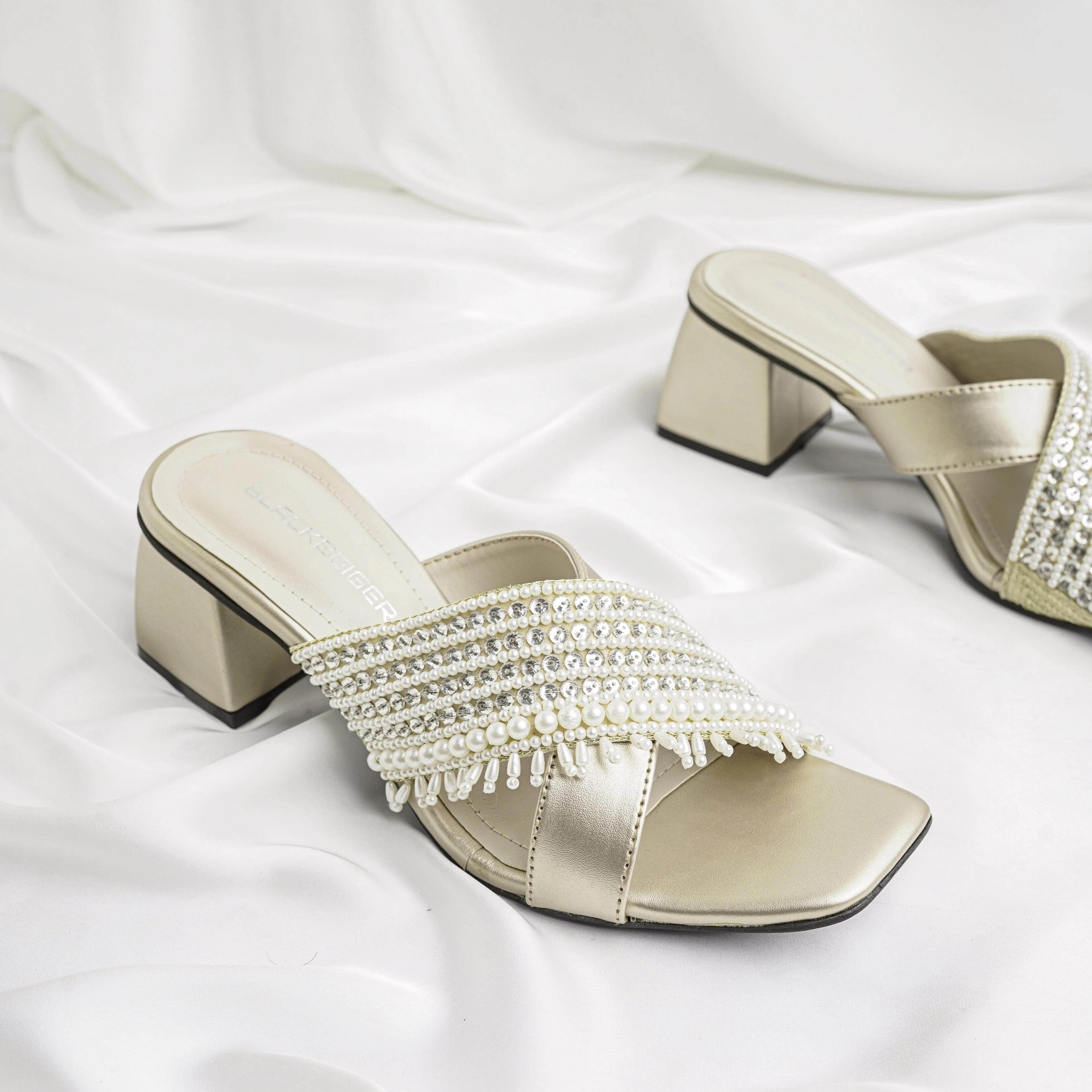 KHOLAPURI PEARL - LIGHT OLIVE - Image 3