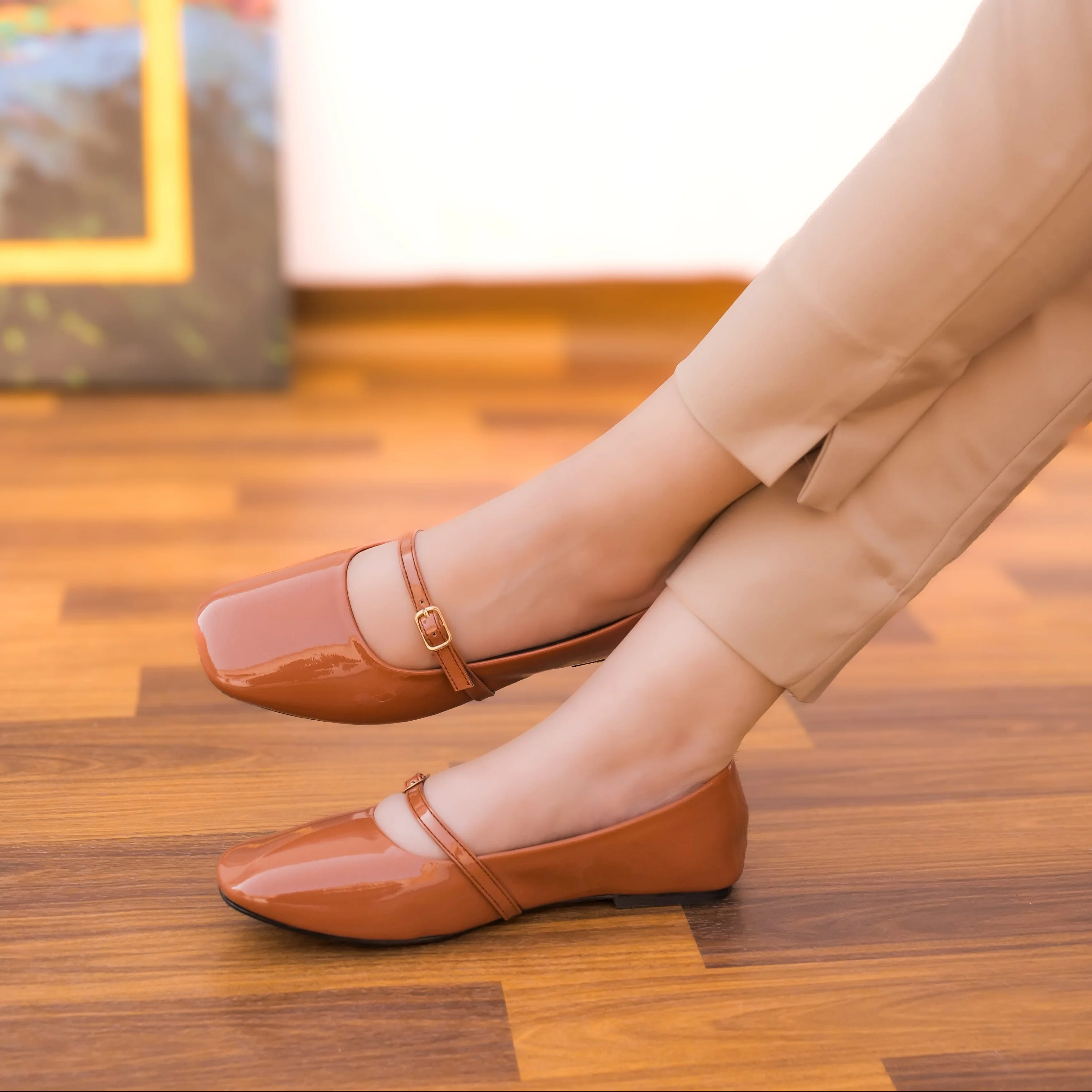 BALLET COAT - MUSTARD