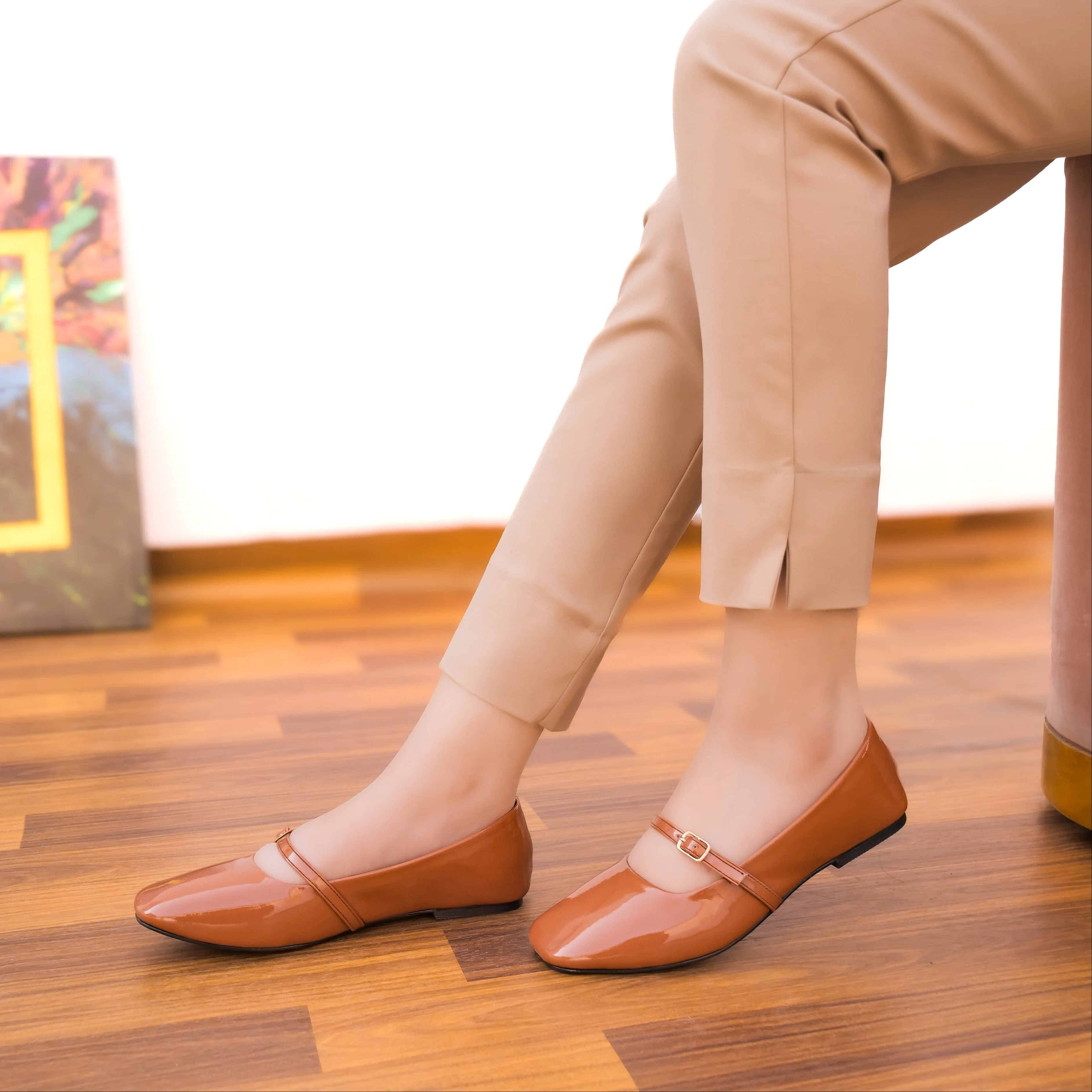 BALLET COAT - MUSTARD - Image 4
