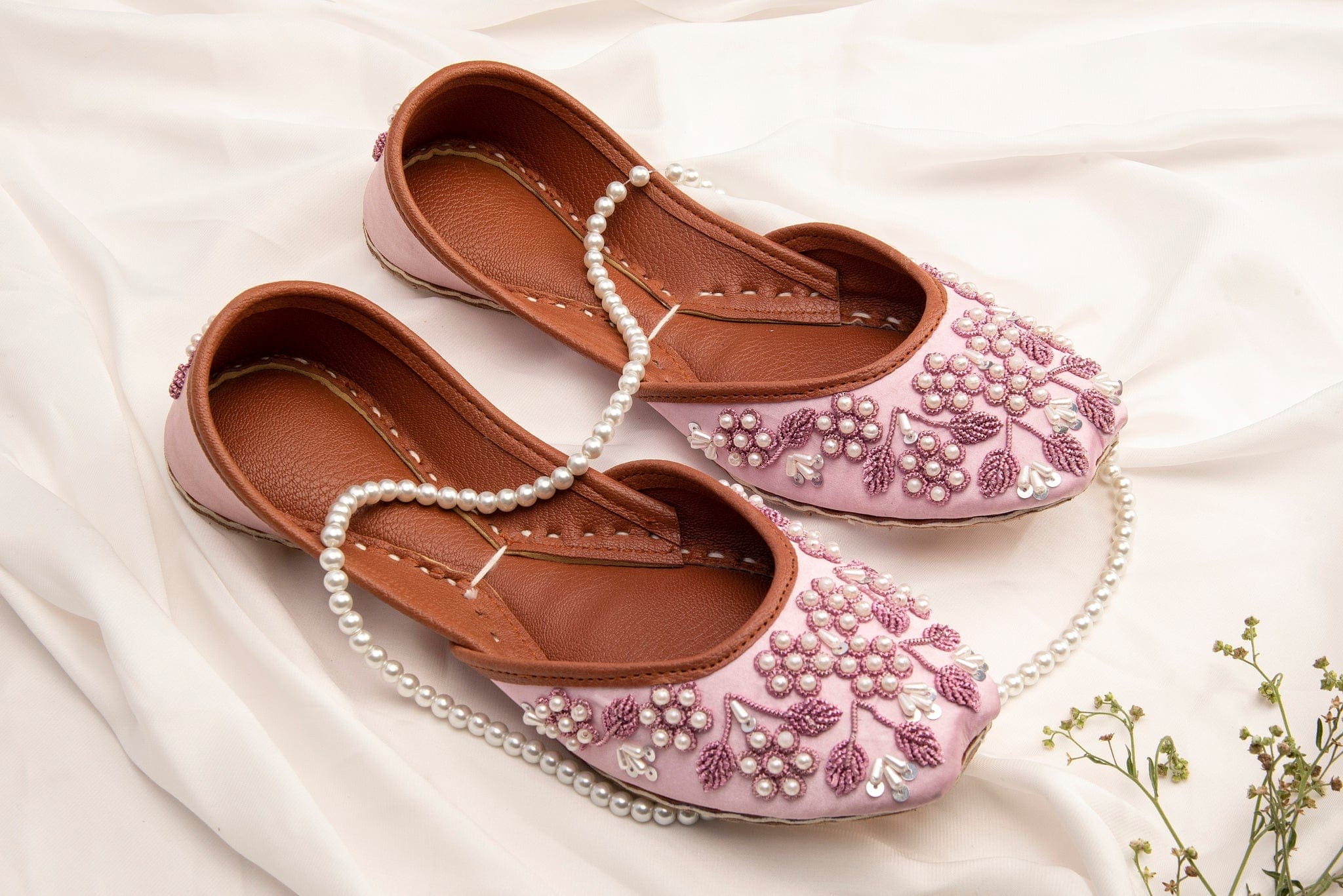Pink khussa (pink) - (No Return/Exchange) - Image 5